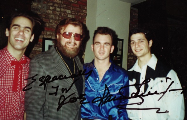 The Dempseys with Sam Phillips at Elvis Presley's Memphis